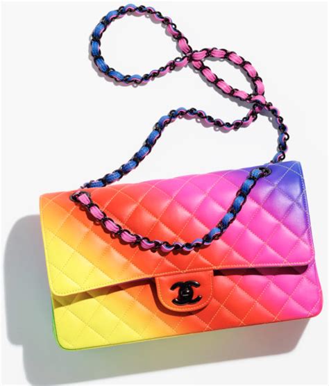 rainbow Chanel bag